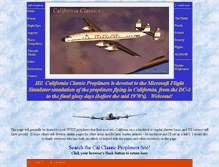 Tablet Screenshot of calclassic.com